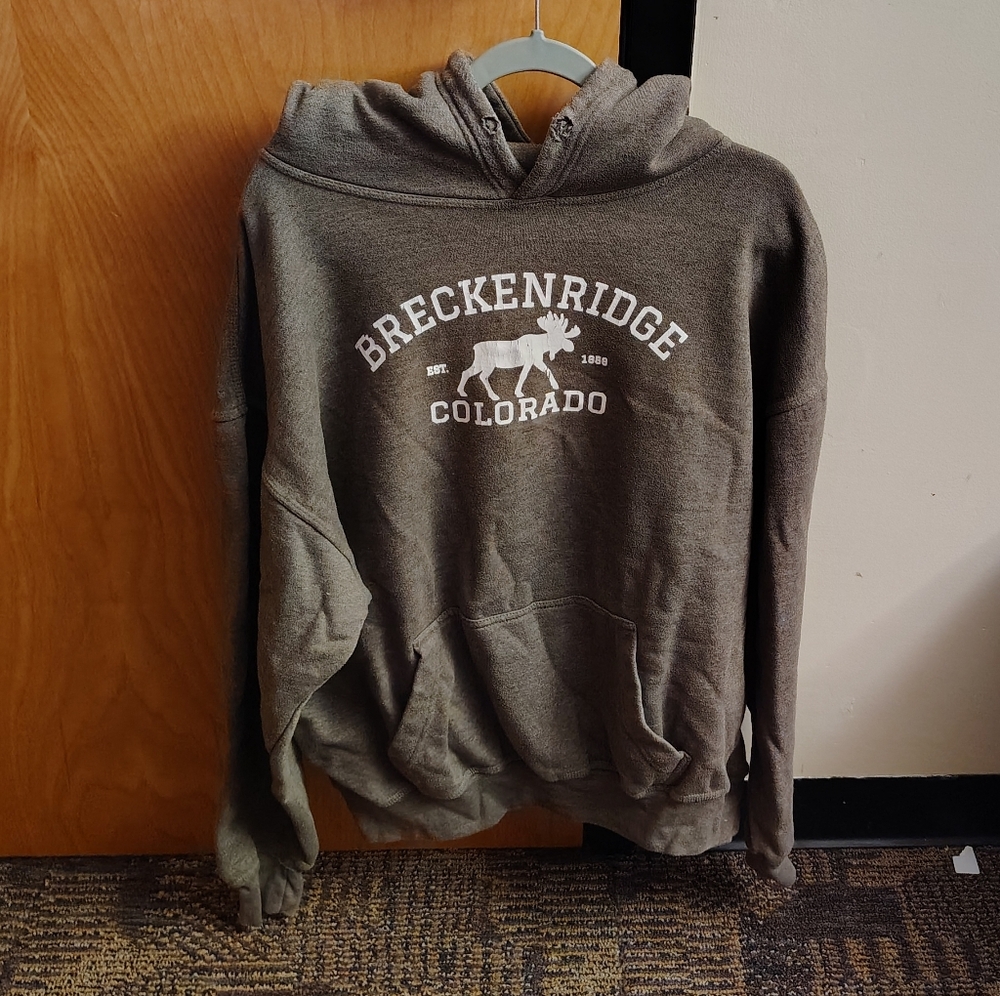 Men's High Camp Outfitters Low Shrinkage Fleece Hoodie Grey